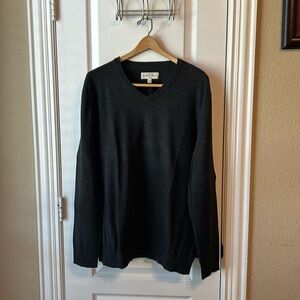 Hawker Rye cotton & cashmere light weight sweater